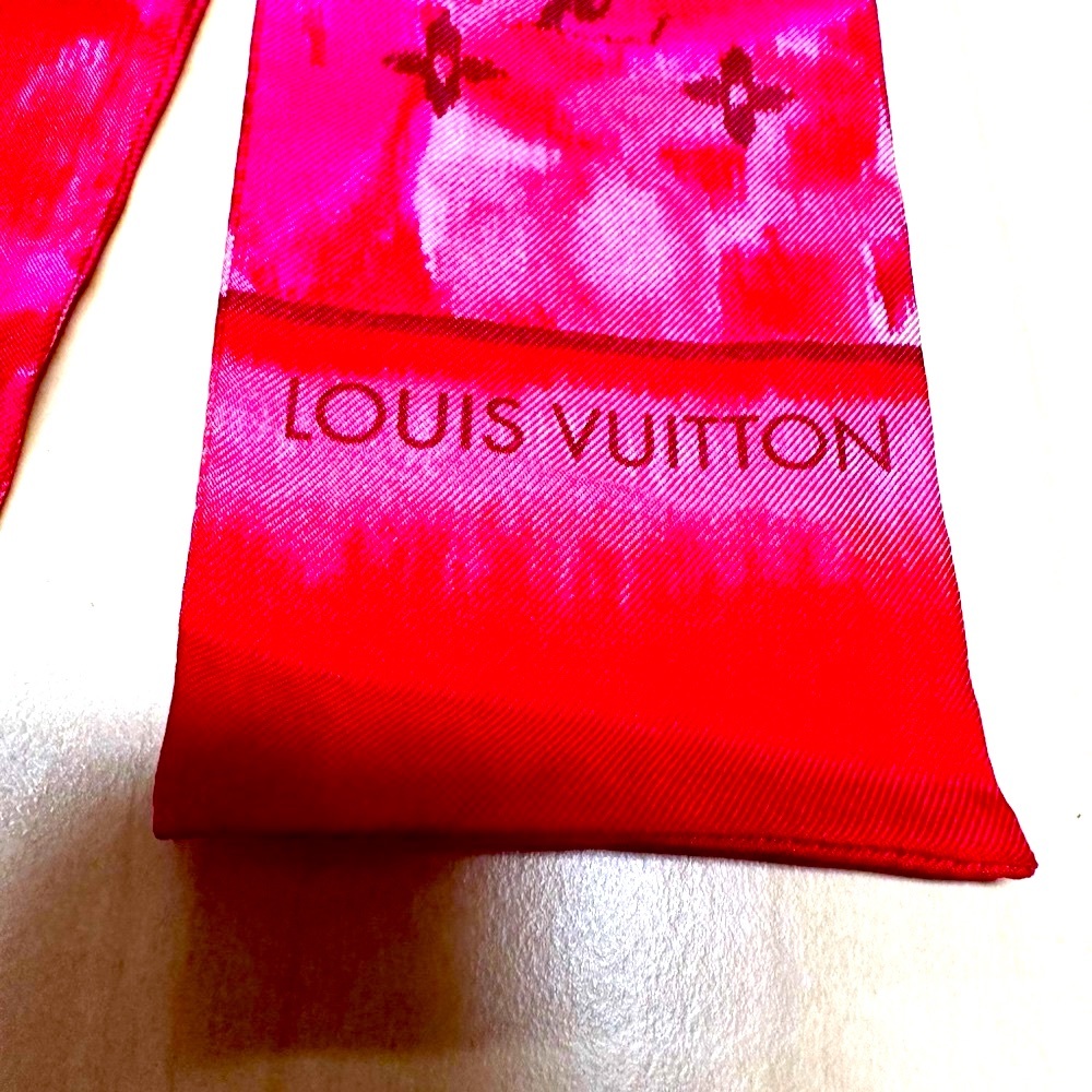WOW POSHMARK Authentic Louis Vuitton Silk Festival Scarf for Neck Purse Backpack - Picture 13 of 14